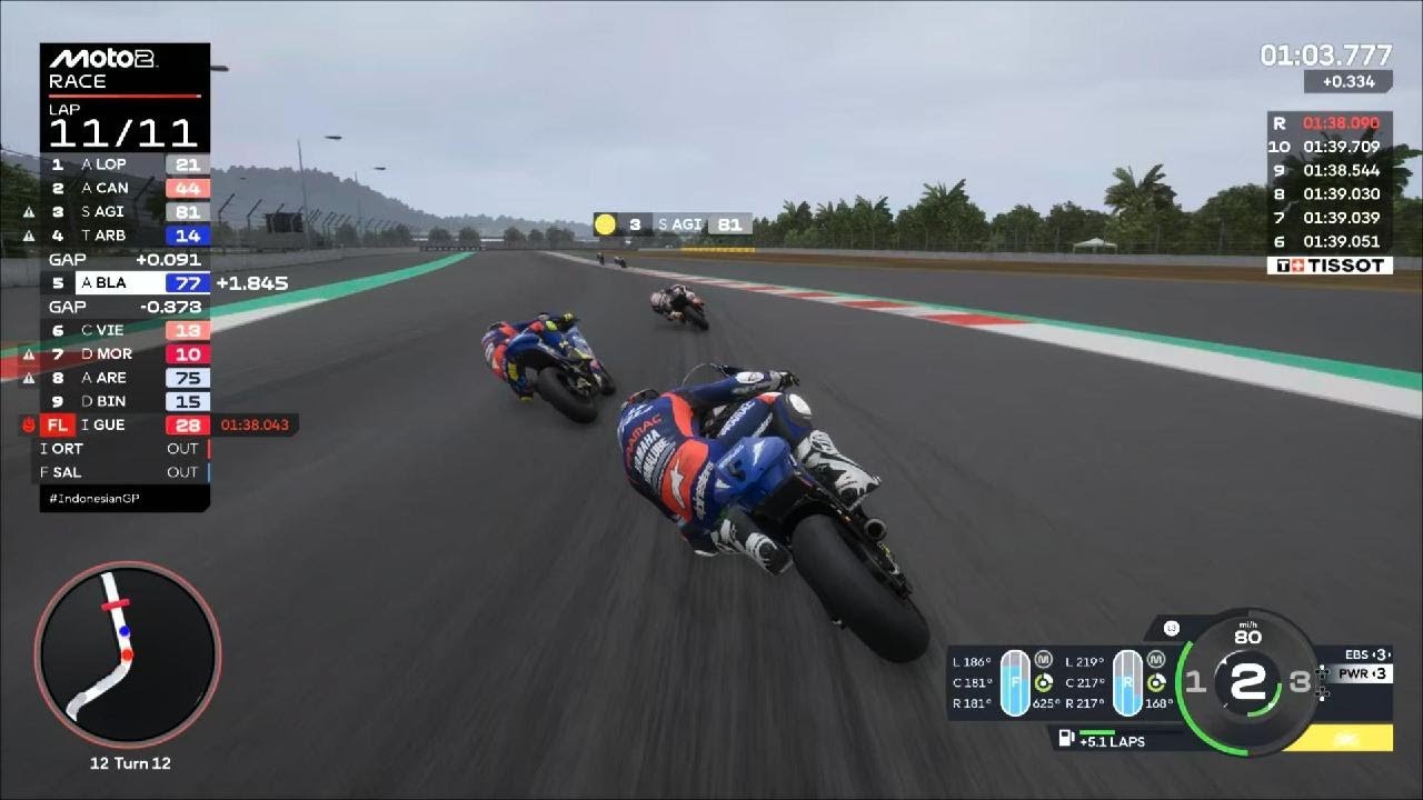 Helping a teammate, last lap 😇 🏍️ - MotoGP 25 PS5