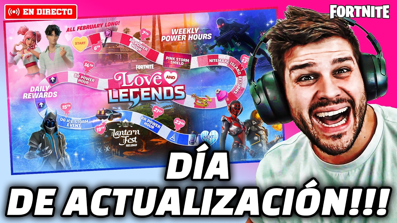 ✅HAN LLEGADO NUEVAS ARMAS Y OBJETOS CON LA ACTUALIZACION 😱 #fortnite  #epicpartner  #directo