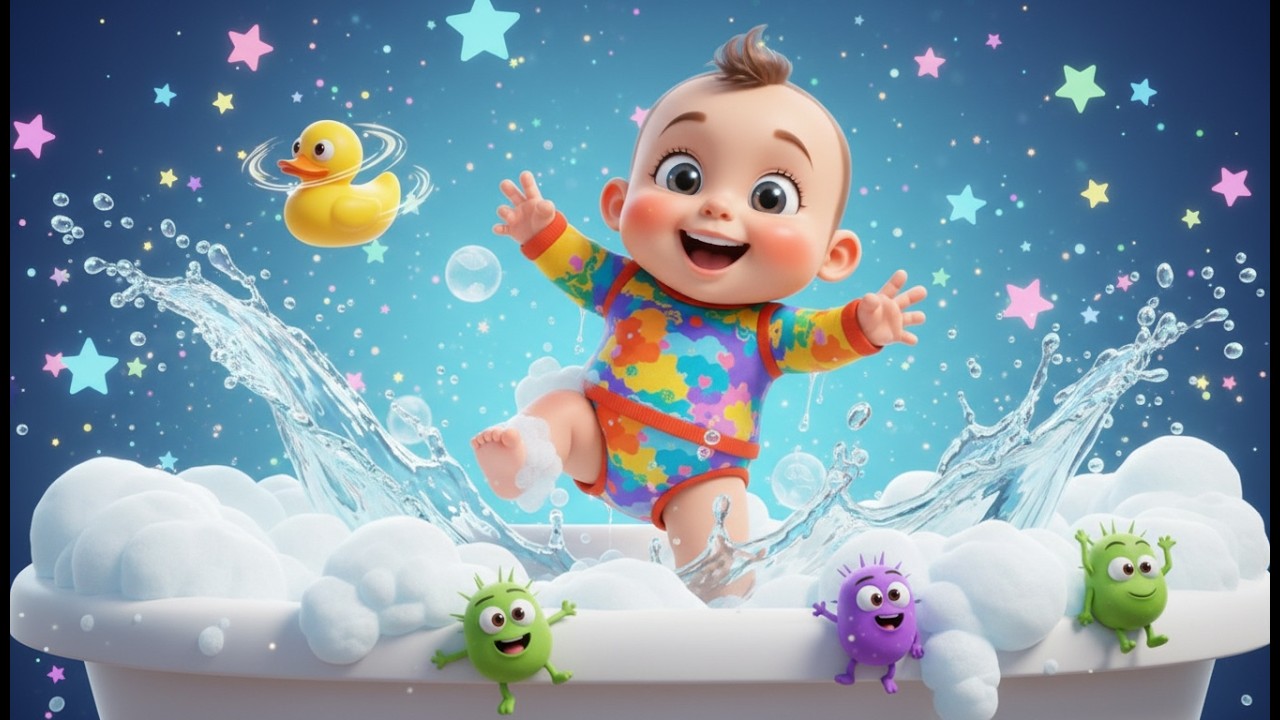 Пузырьки в ванне 🫧🧼🛁 | Мультфильм для детей и весёлые приключения