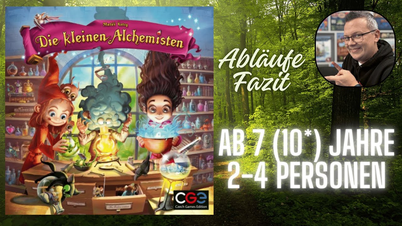Die kleinen Alchemisten (CGE / Heidelbär Games) - mehr als nur 