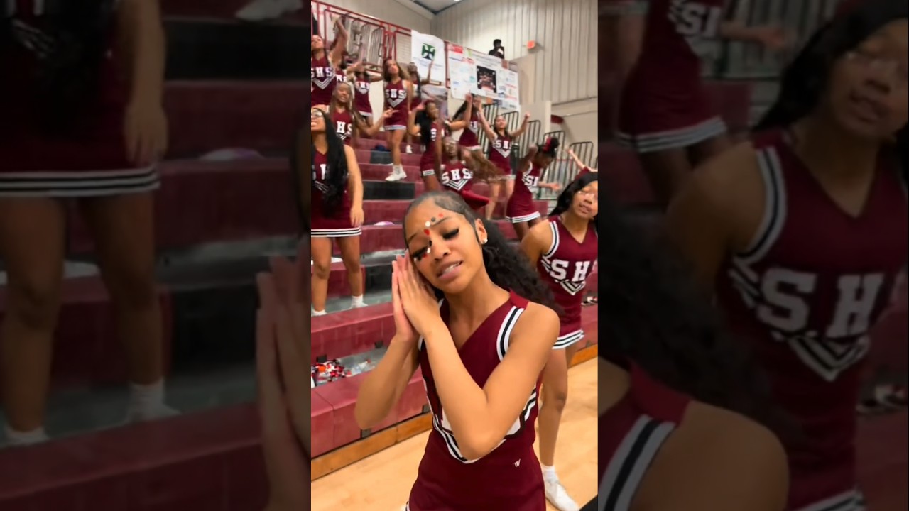📣 You Make Us Go To Sleep #cheer #cheerleading #highschoolbasketball