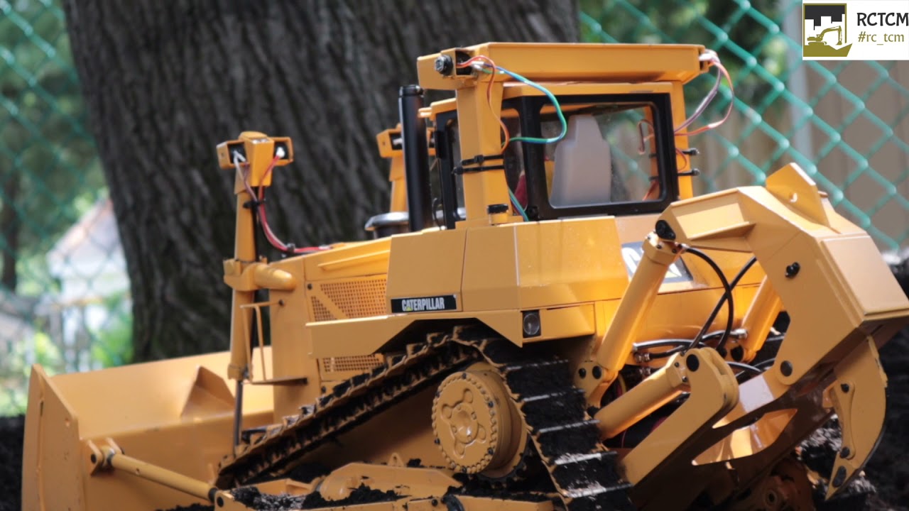 Caterpillar D10 radio controlled dozer