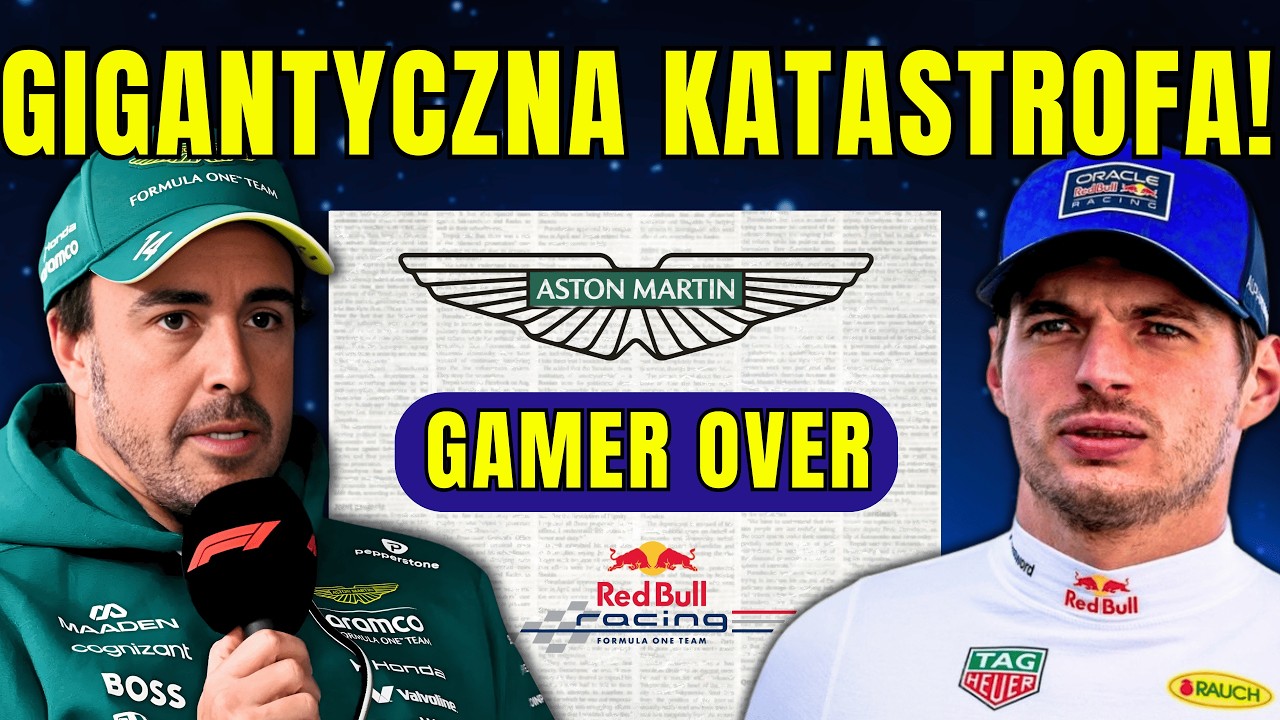 BOMBA F1! OGROMNA KATASTROFA w RED BULL i ASTON MARTIN – Verstappen pod OSTRZAŁEM!