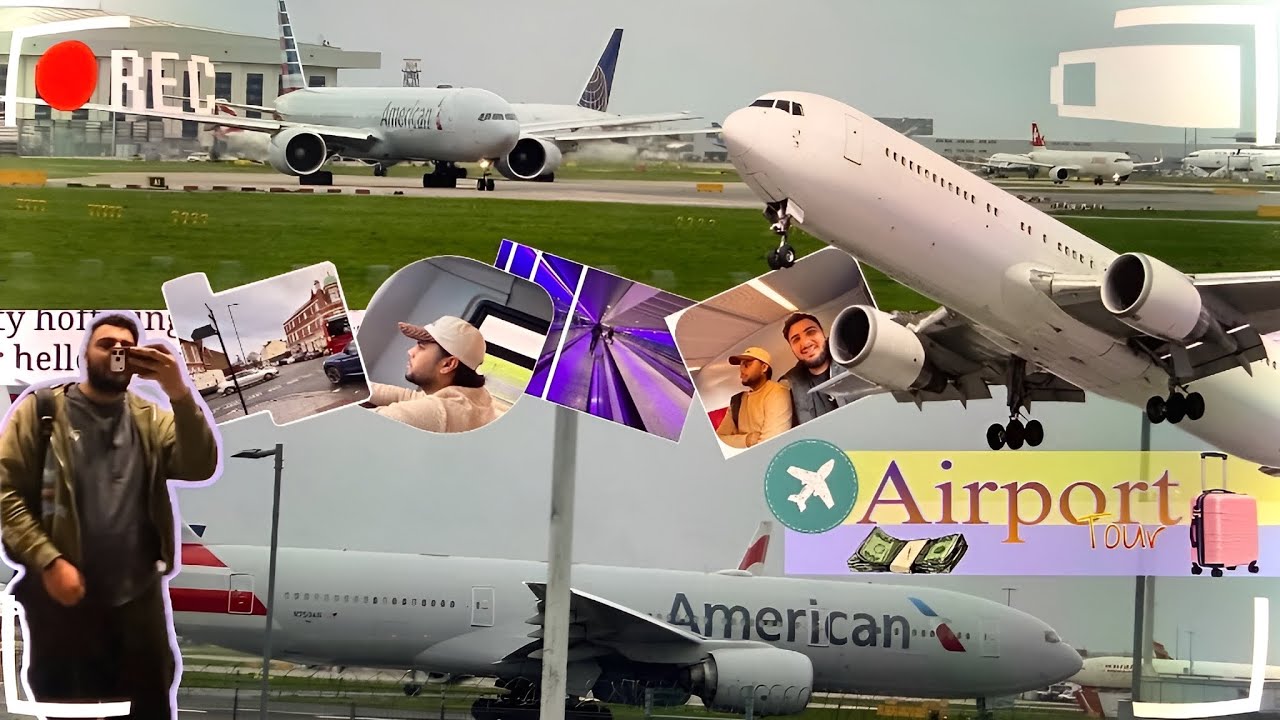 Airport Tour 🛫 (vlog 8) | #newyoutuber #vlog #creativecontentcreator #vloglife #funny #travel #yt