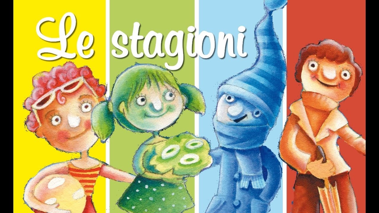 Le stagioni - inverno autunno primavera estate @Mela_Educational