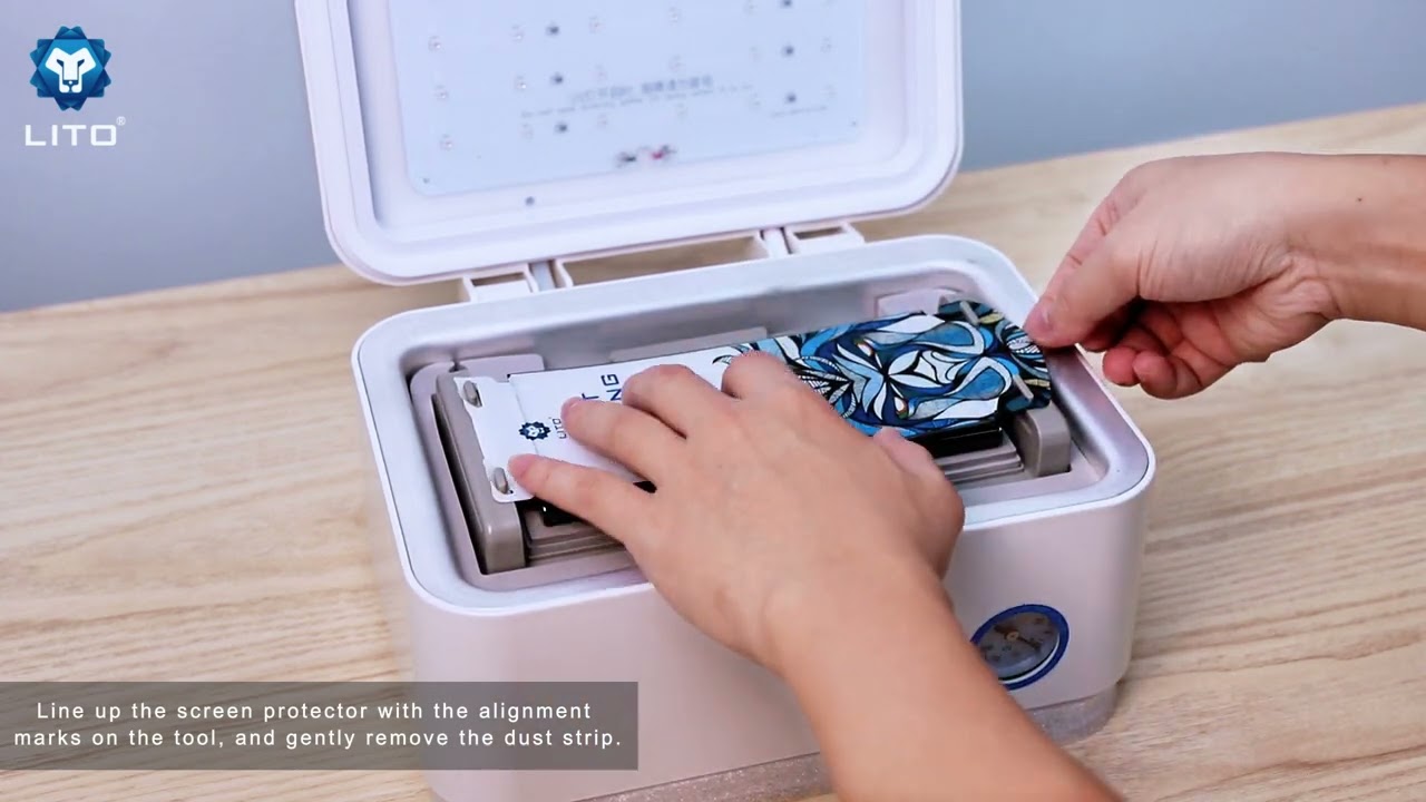 Unboxing Auto UV TPU Hydrogel Film Screen Guard Mobile Phone Screen Protector Applicator Machine
