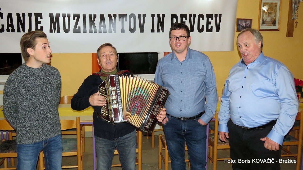 Matej Mešl, Branko Mešl, Davorin Hartman in Stanko Hace - Kadar srečam te (v živo)
