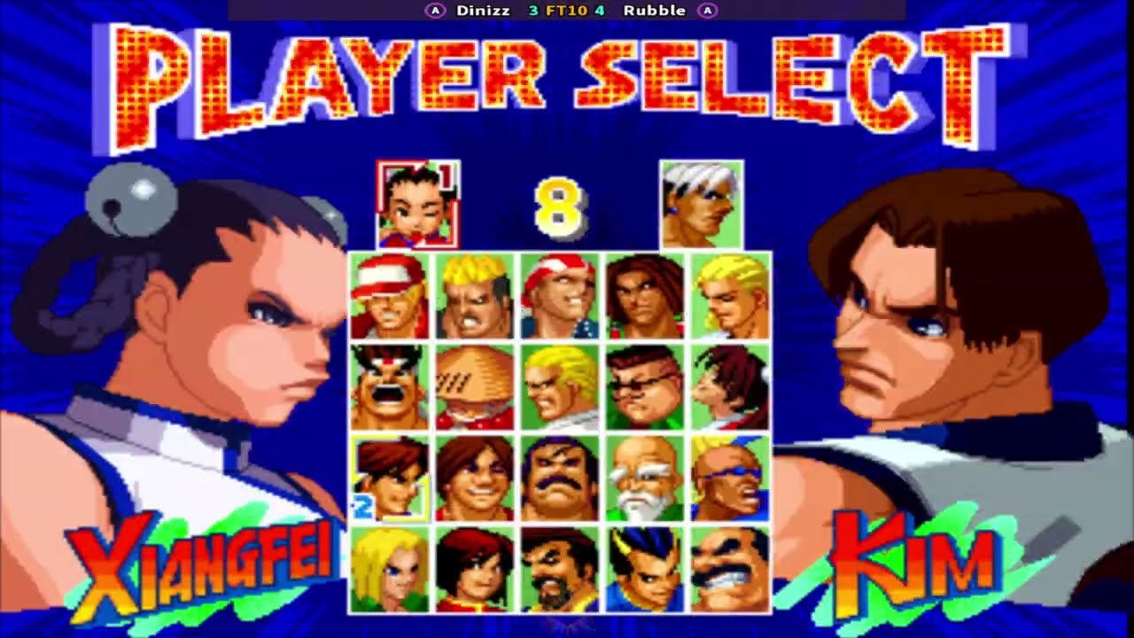 Real Bout Fatal Fury 2  Dinizz (BR) Vs Rubble (MX) || Play Date 13 Ja 26