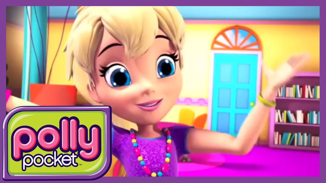 Polly Pocket em Português Brasil 💜Aventura enlameada - Compilação 🌈  Desenhos animados