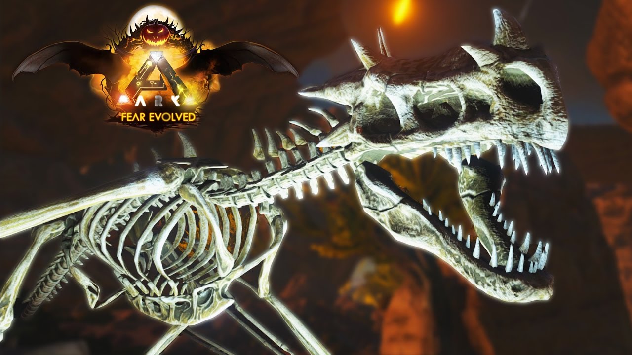 ARK: Fear Evolved - SKELETON WYVERN & NOVI DINOSAURUS