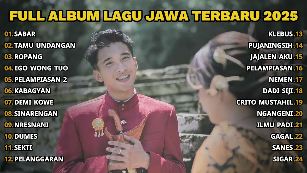FULL ALBUM SABAR - SADEWOK FULL ALBUM TERBARU - PLAYLIST LAGU JAWA TERPOPULER 2025