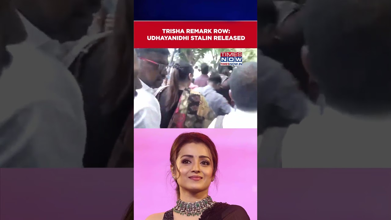 DMK Leader Udhayanidhi Stalin Released After Madras High Court Order | Trisha Remark Row #shorts