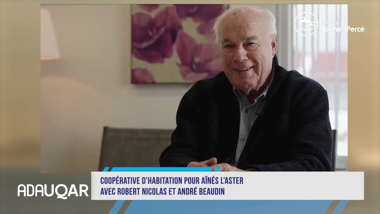 [CONFÉRENCE] - Coopérative d'habitation pour aînés L'Aster