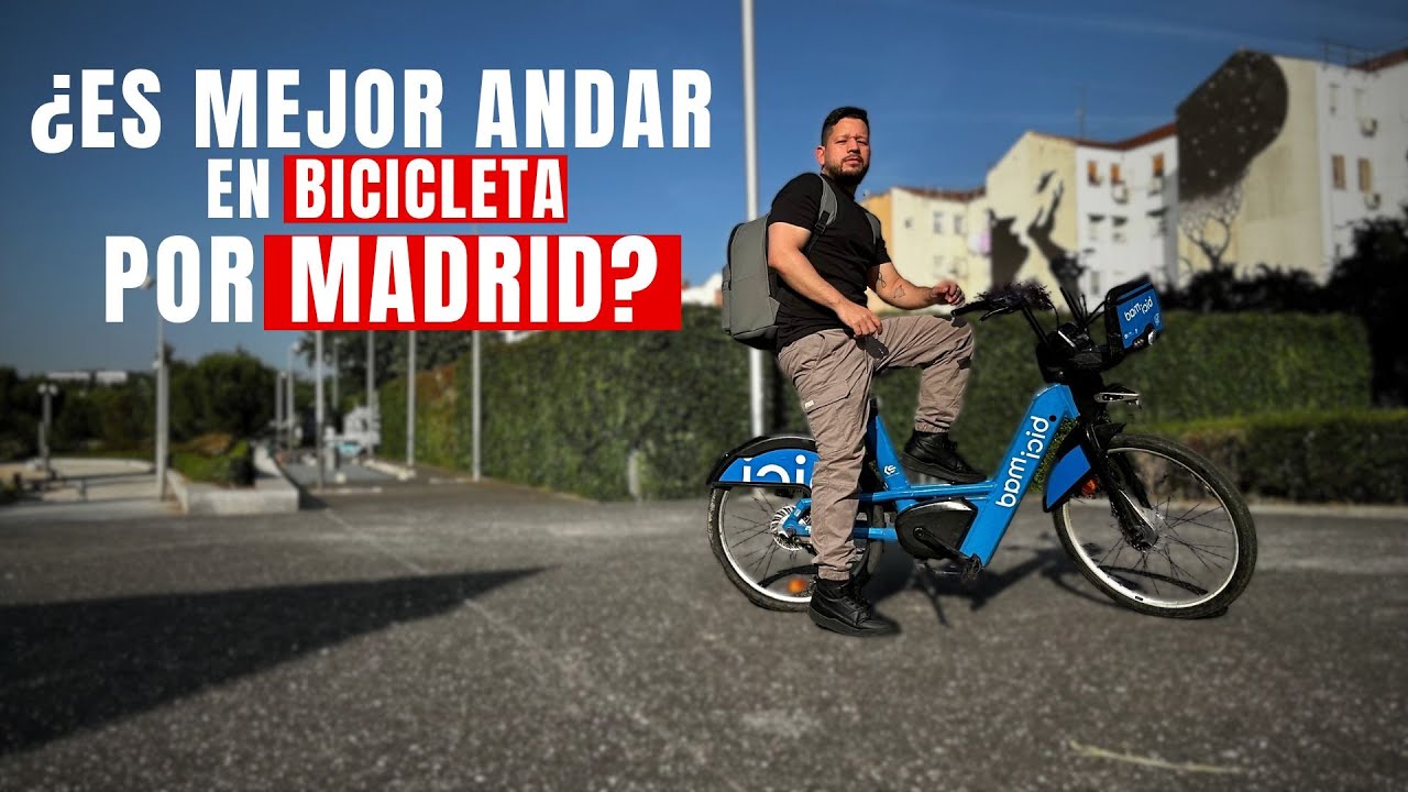 Por qué andar en BICICLETA por MADRID? 🚴‍♂️
