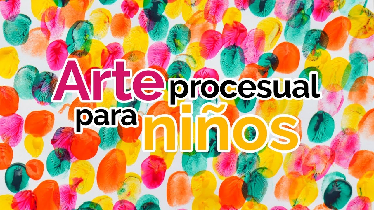Arte procesual para niños: Pintura con los dedos