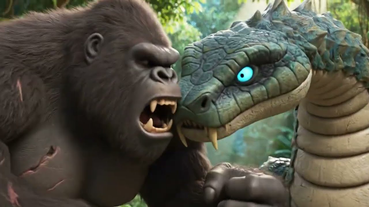 Epic Battle: Kaiju Kong Clash King Kong vs Titanoboa | The Most Dangerous Hunt Yet