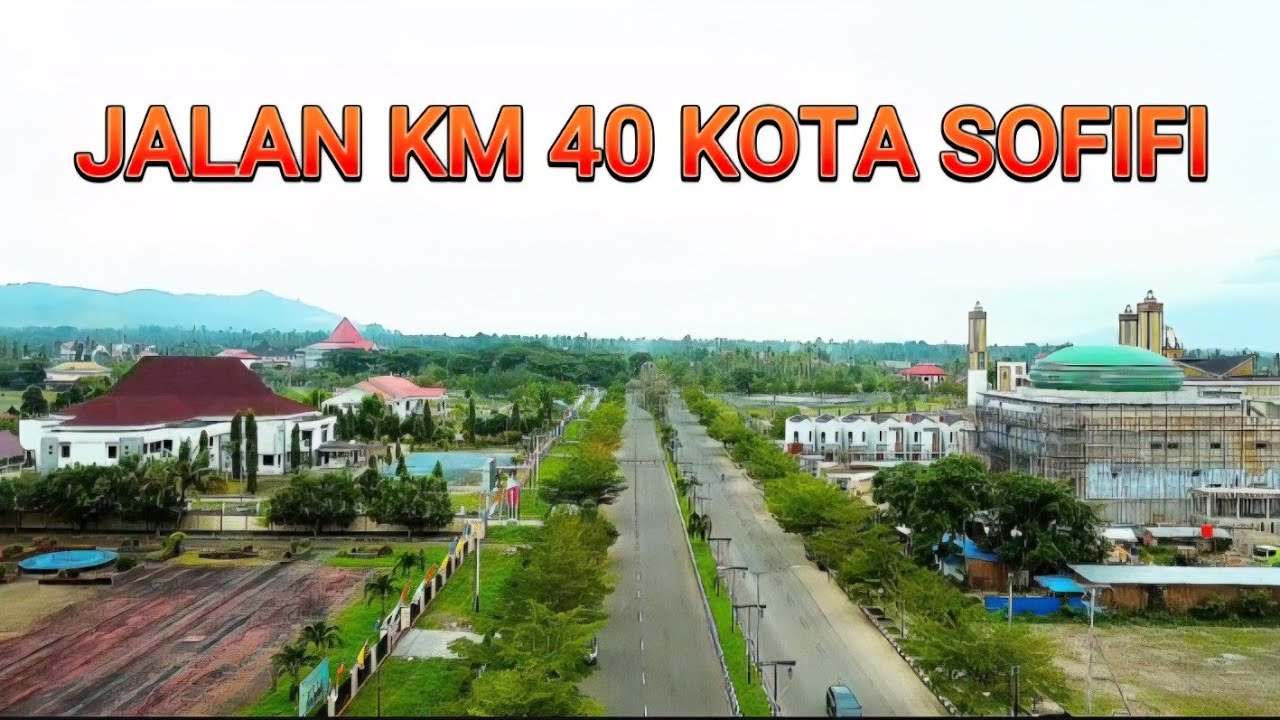Drone Jalan KM 40 Gurapin s/d Oba Kota Sofifi