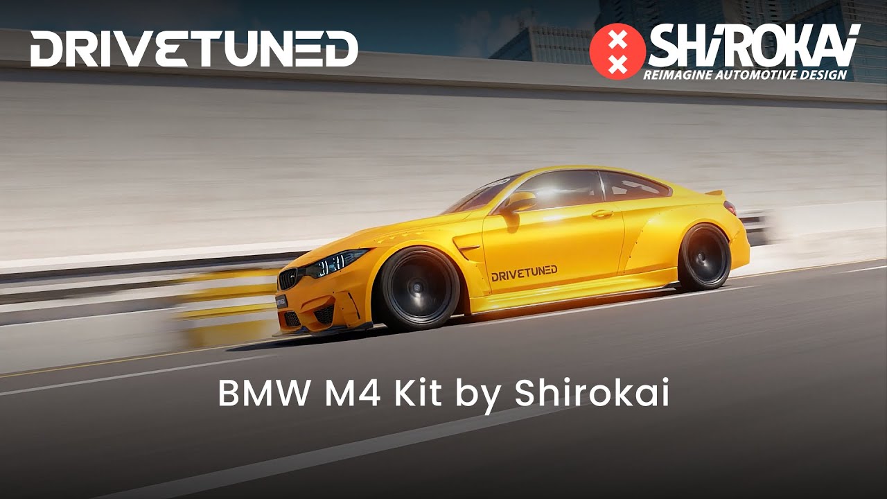 BMW M4 Widebody kit by @shirokai_com - Showcase Ep.1