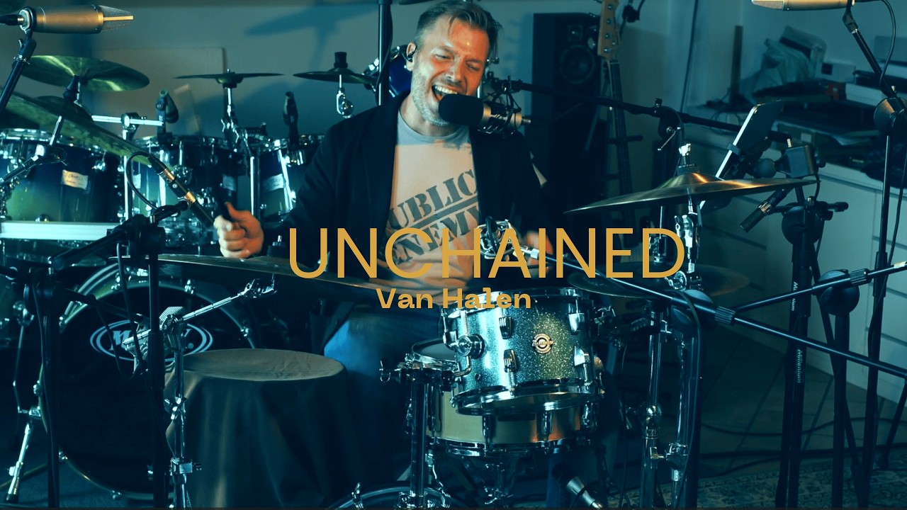 Unchained – Van Halen | Singing While Playing Drums (Live)