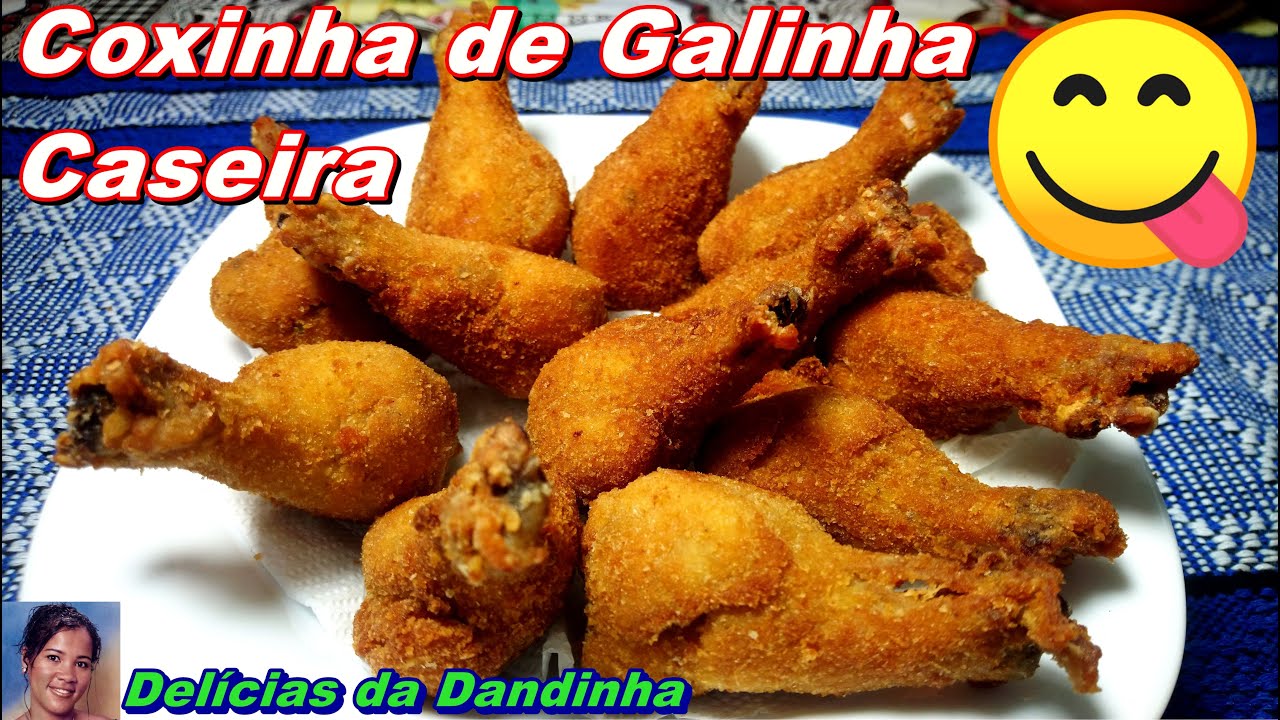 Drumet Empanado Crocante - Coxinha Caseira