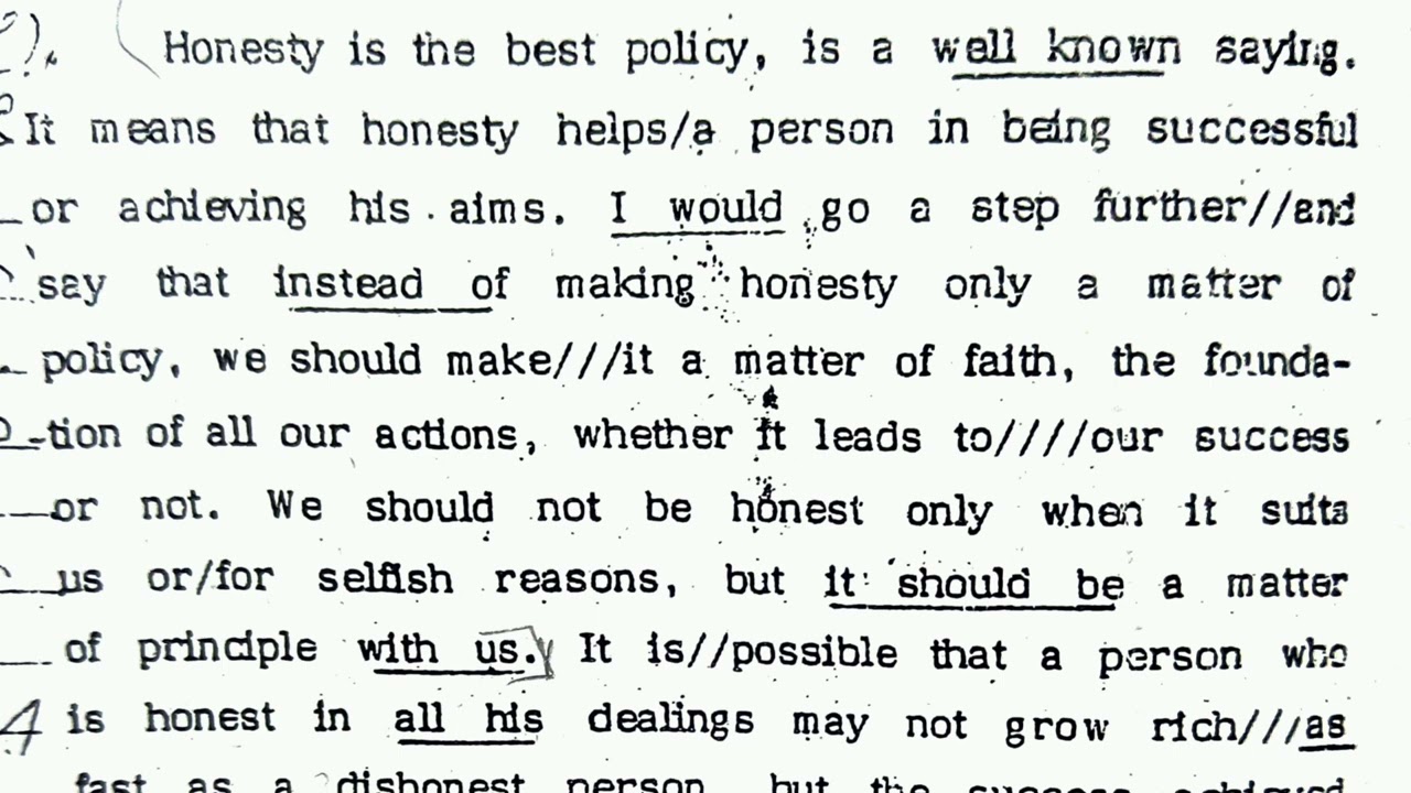 English 60 WPM General Dictation No. 5