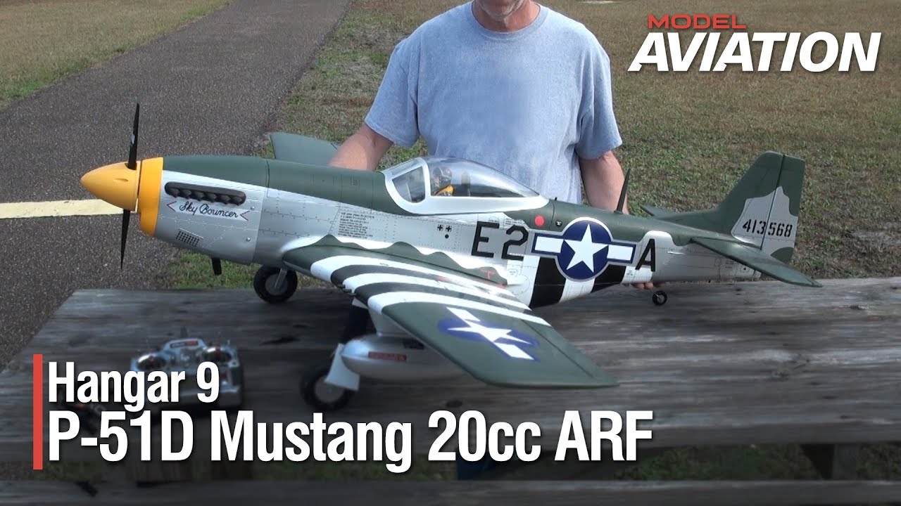 Horizon Hobby Hangar 9 P51D Mustang 20cc ARF — Журнал «Модельная авиация»