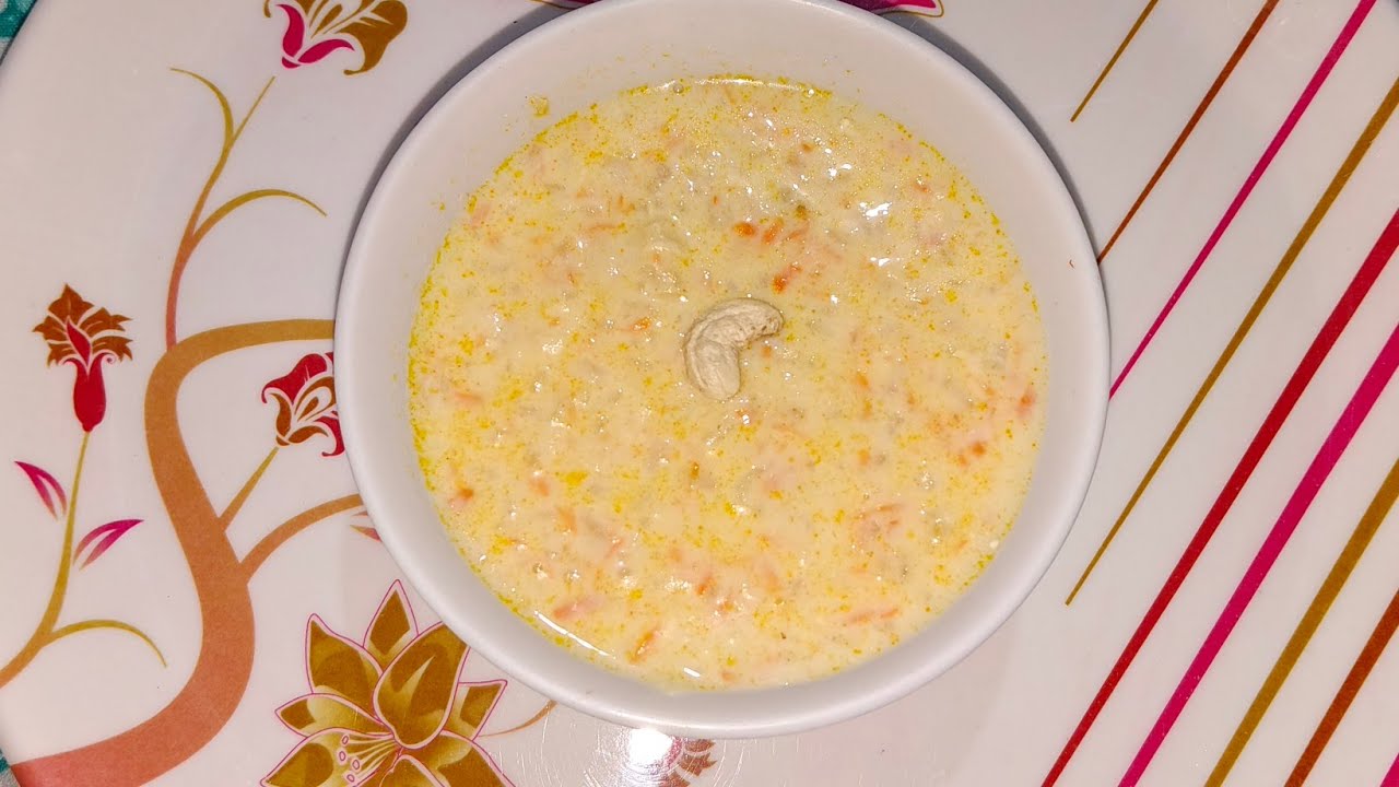 Carrot wala kheer very yummy 😋😋😋