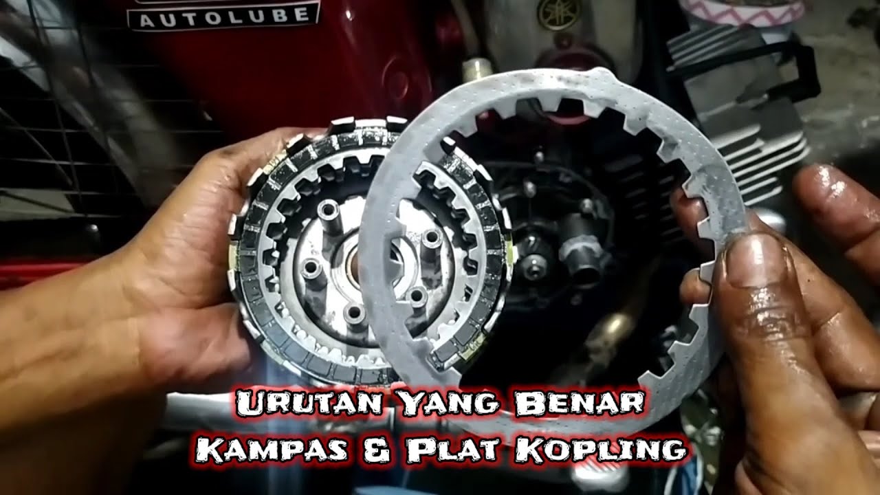 ⚙️ Cara Pasang Kampas Kopling Yang Mudah Cepat Tepat 💯 Yamaha L2 L2G L2S YB https://bit.ly/3djoct2