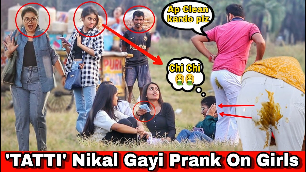 'TATTI' Nikal Gayi - Best Reaction Prank On Girls | Where is Washroom Prank on Girls| By TCI