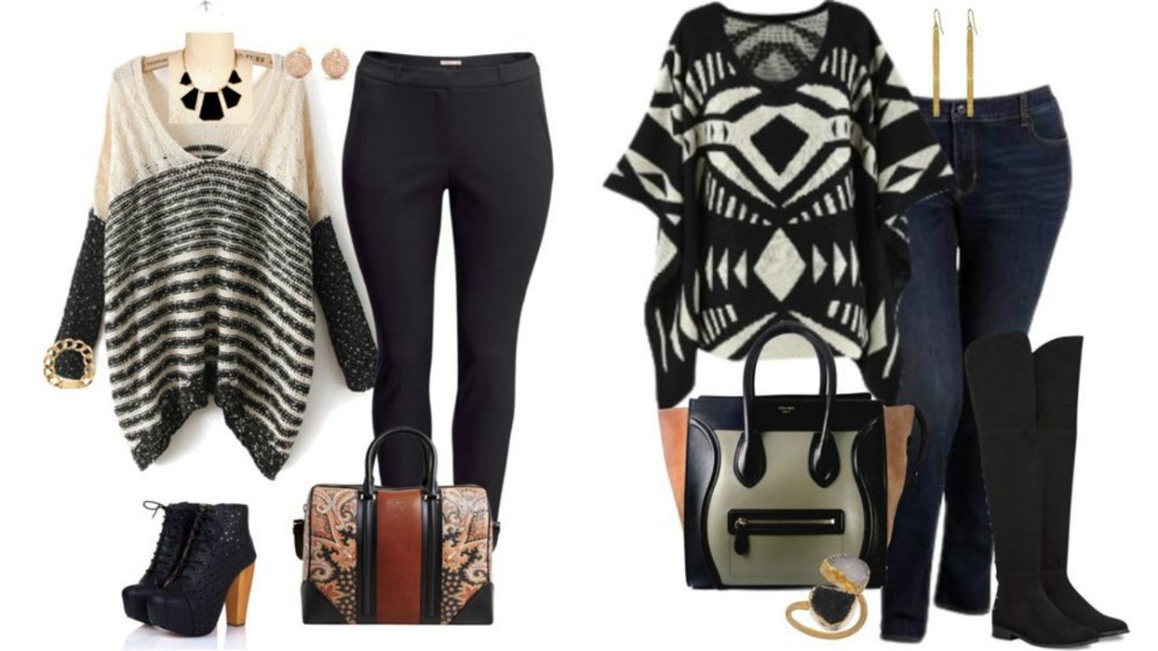 OUTFITS OTOÑO INVIERNO 2016 2017 | WINTER OUTFIT | MODA PLUS SIZE