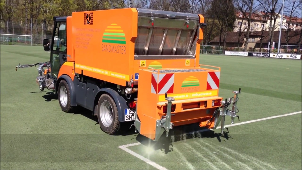 Sandmaster : Régénération/nettoyage hydraulique de surfaces en gazon synthétique