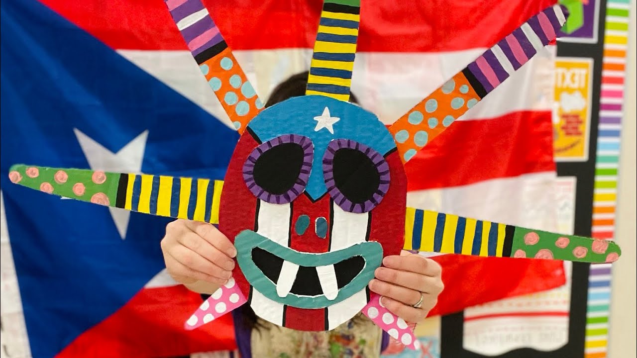 How to make Puerto Rican Vejigante Mask