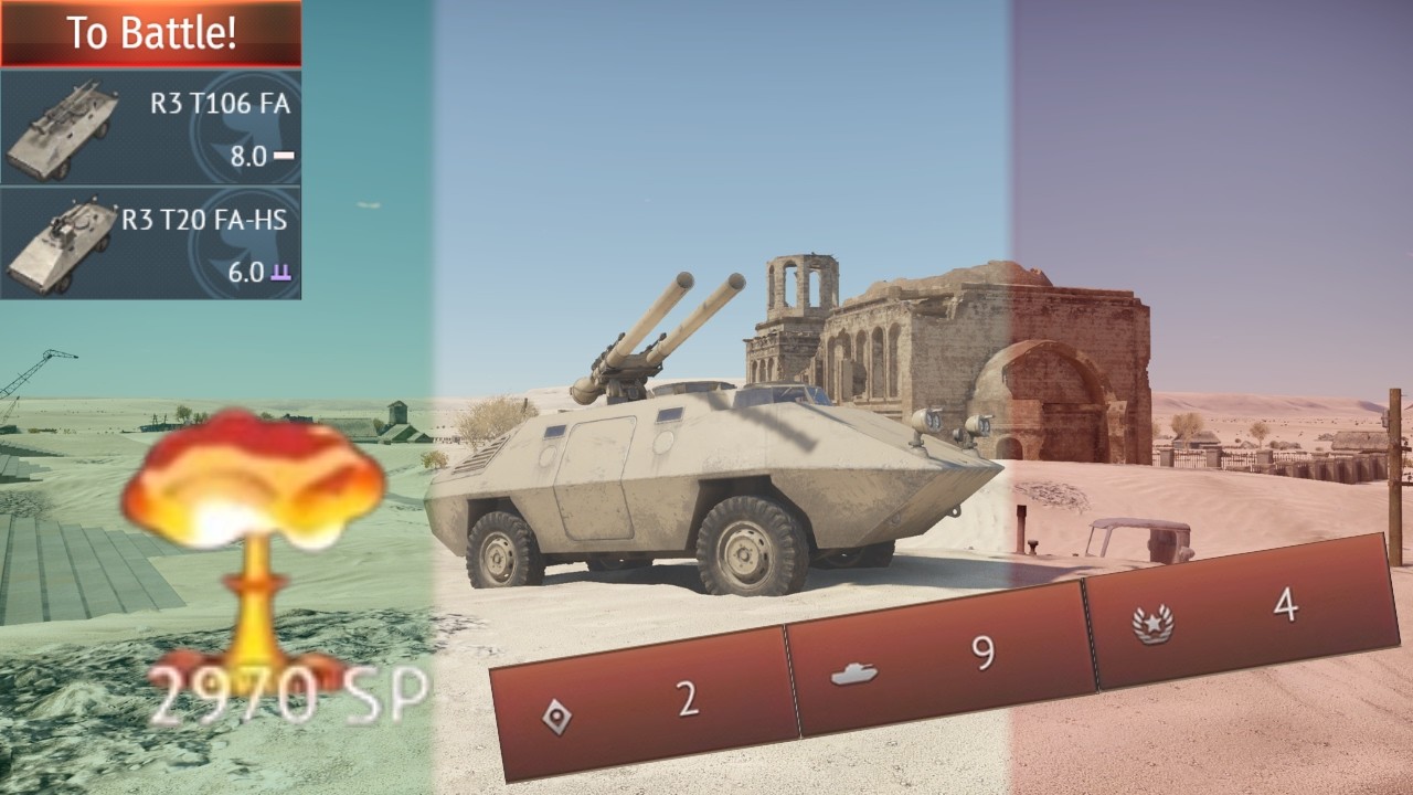 Two Italian cars, one Nuke