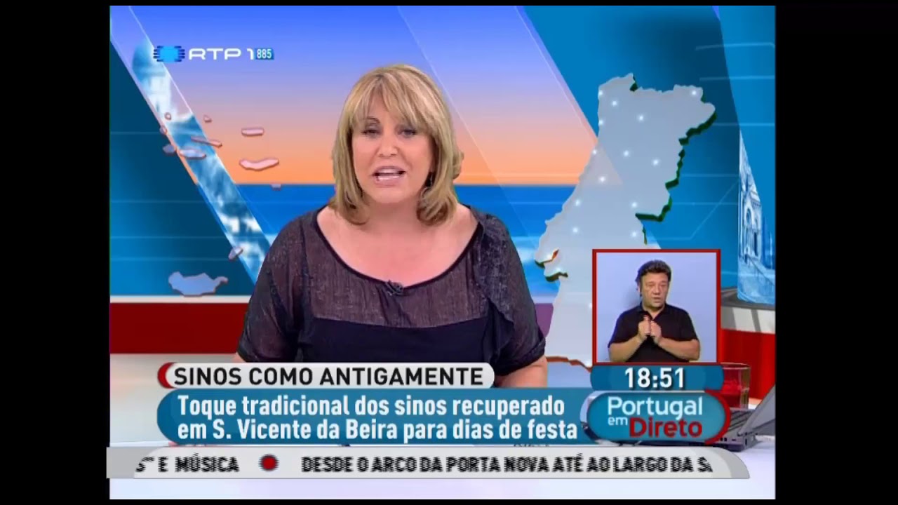 Reportagem RTP Toques dos Sinos de São Vicente da Beira