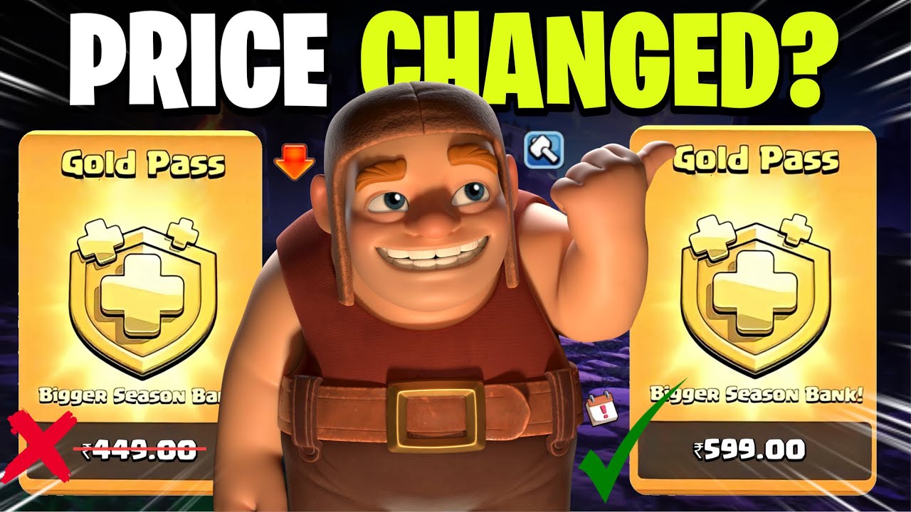 Gold Pass Price Changed?! Some Still Paying OLD Price in Clash of Clans!
