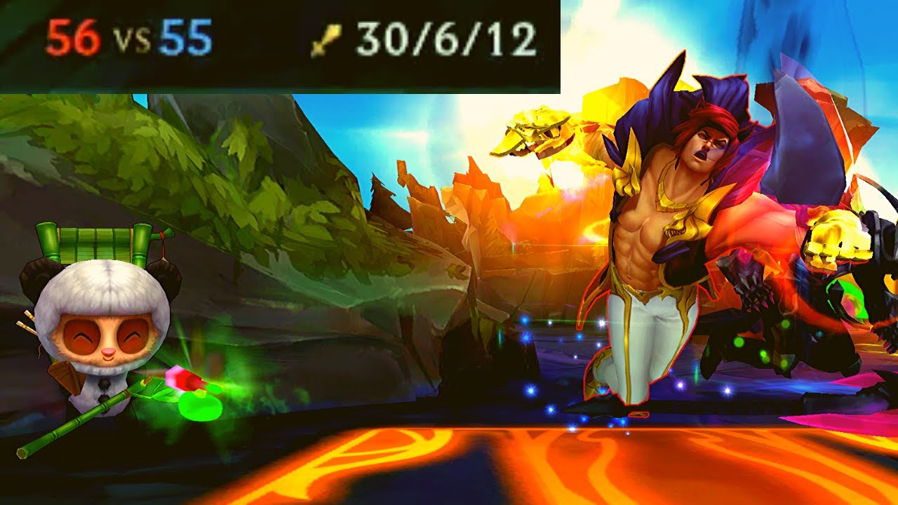 Panda Teemo on Mission [Teemo vs Darius]