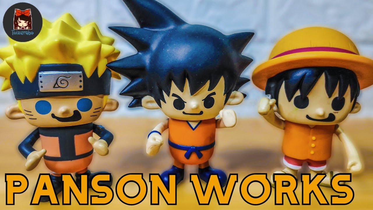Naruto, Luffy and Goku by Banpresto | Panson Works | Dragon Ball | One Piece | Naruto 