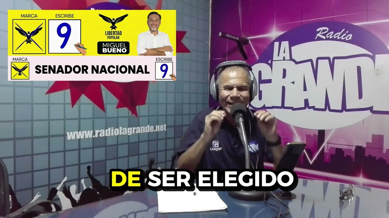 MIGUEL BUENO OLAZÁBAL EN RADIO LA GRANDE