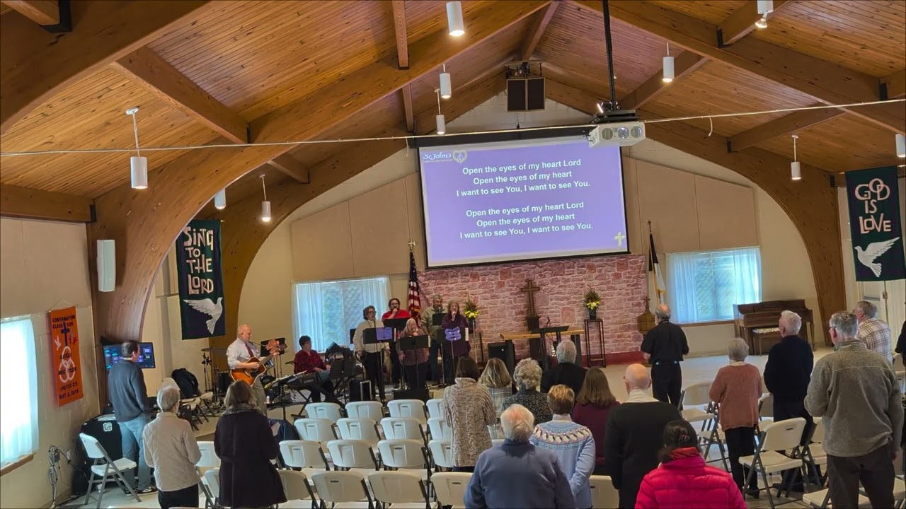 Open the eyes of My heart by the St. John's praise team