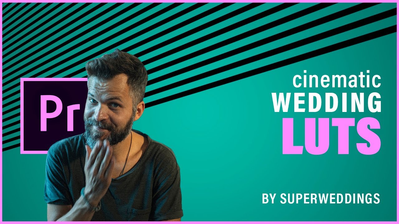 How to color grade wedding films - CINEMATIC WEDDING LUTS TUTORIAL (by Superweddings)