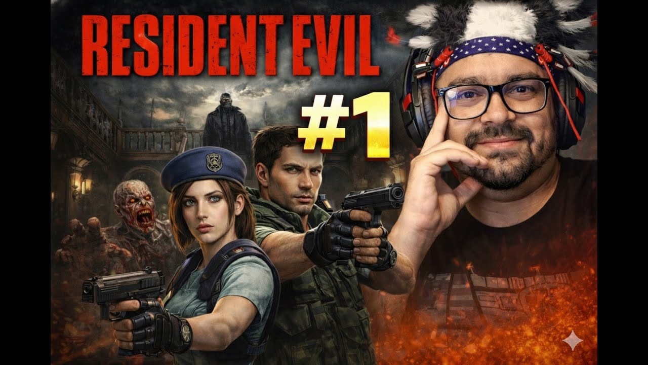 Maratona Resident Evil 1 Dublado