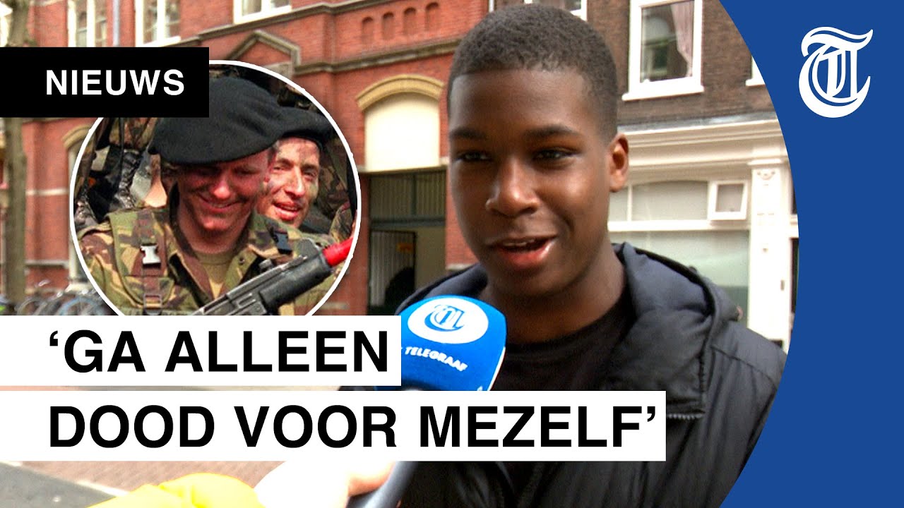 Verplicht het leger in: 'Voor 300 euro sta ik er!'