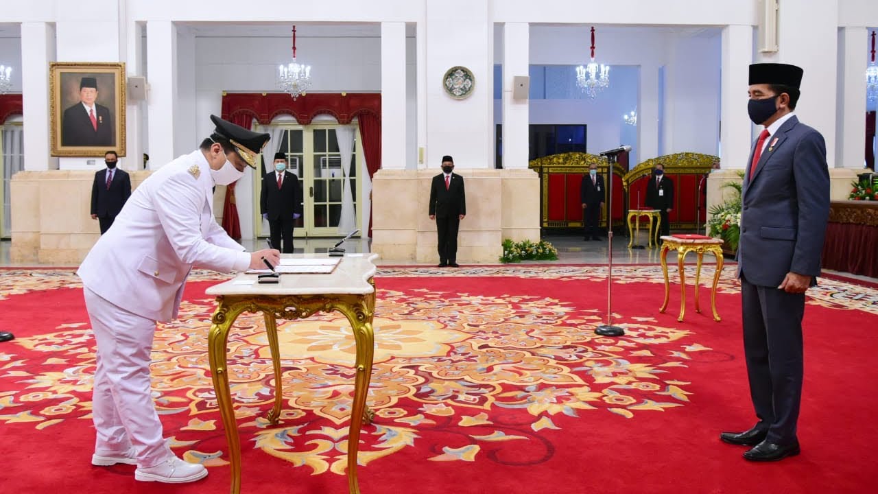 Pelantikan Wakil Gubernur DKI Jakarta Sisa Masa Jabatan 2017-2022, Istana Negara, 15 April 2020