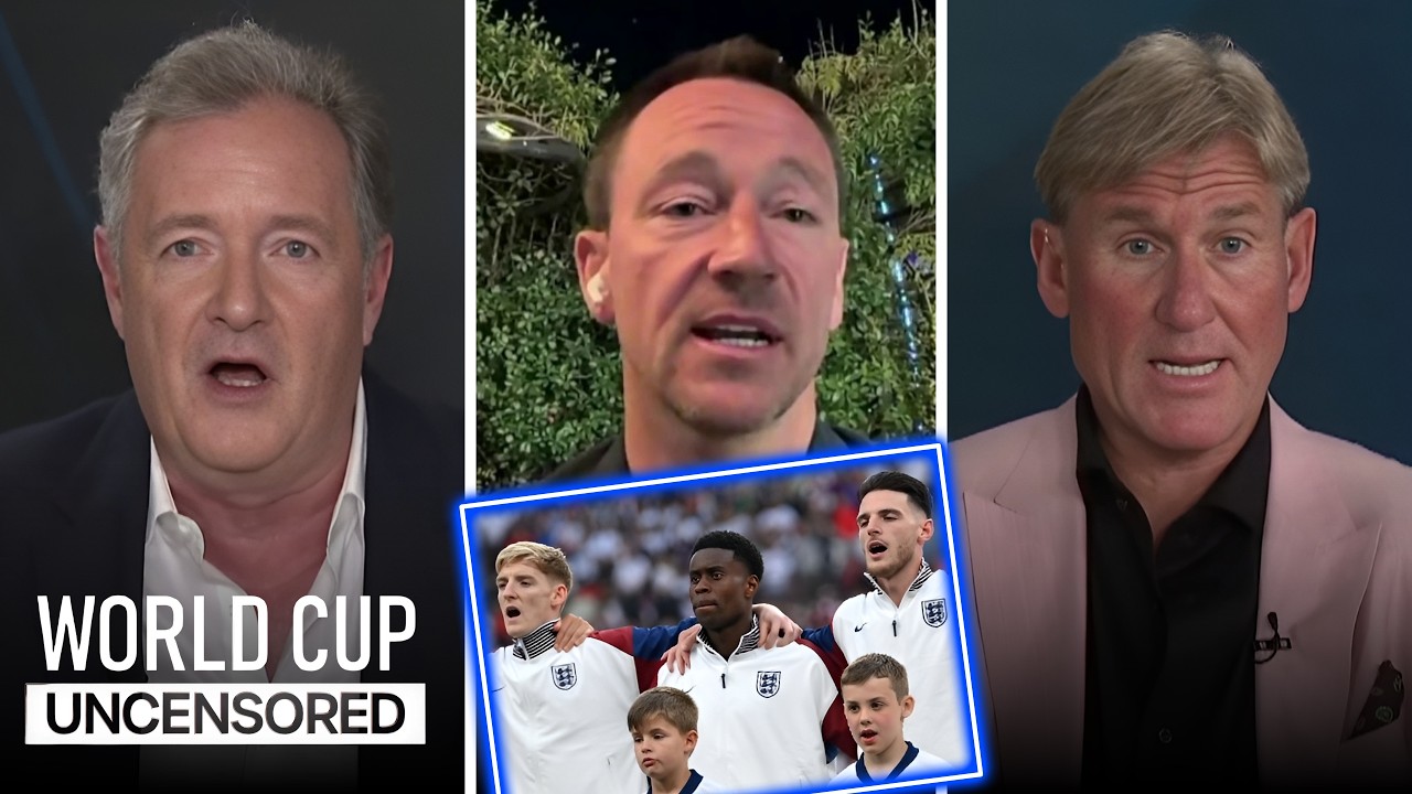 Should England Players Sing The National Anthem? Piers Morgan, John Terry & Simon Jordan Debate