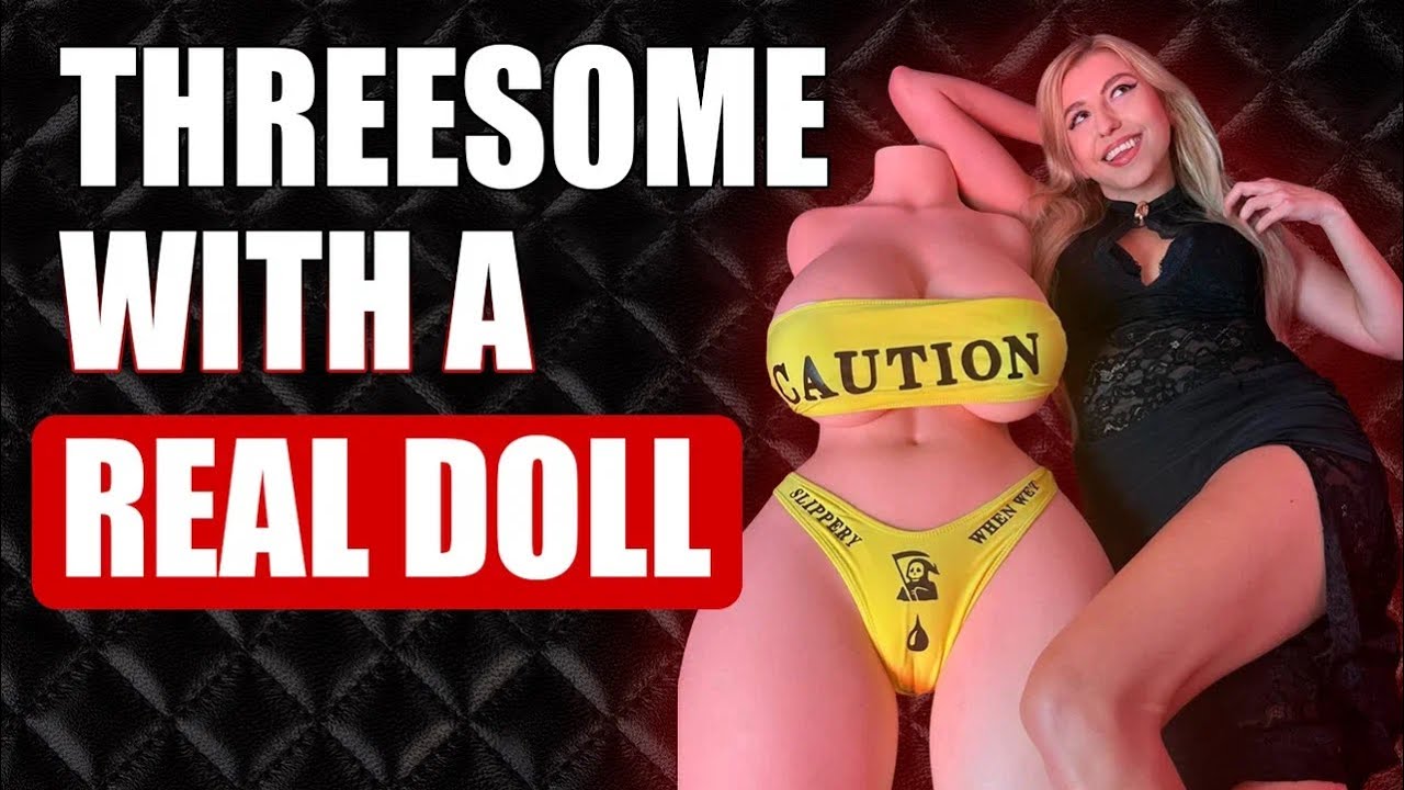 Threesome with a Sex Doll
