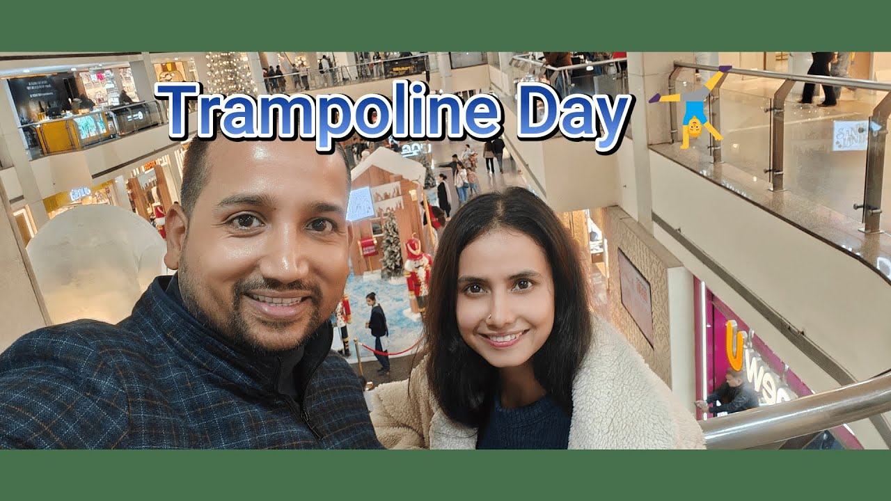 Trampoline Day for Kiaan 🥳 | Full Masti ll 87 ll