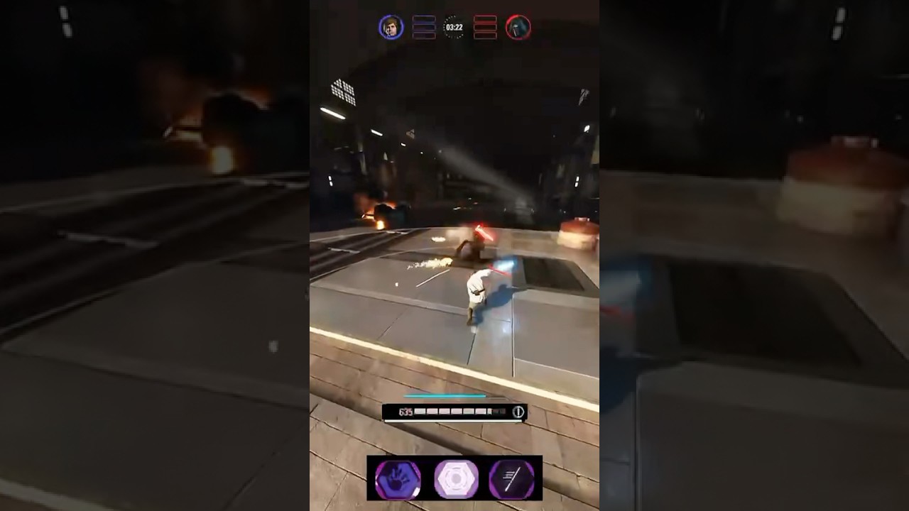 Kylo - Lesson One: Don&rsquo;t Fight Luke. 😭 #makebattlefront3 #starwars #battlefront2 #bf2 #shorts