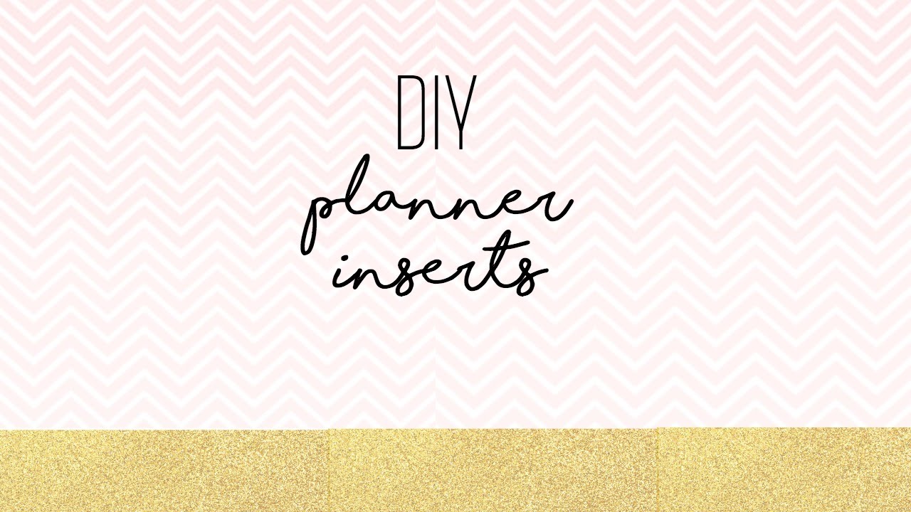 DIY Planner Inserts|Microsoft Word