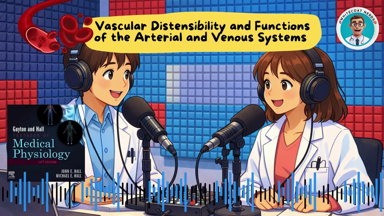 Chap 15: Vascular Distensibility & Functions of the Arterial & Venous Systems I WhiteCoat Podcast