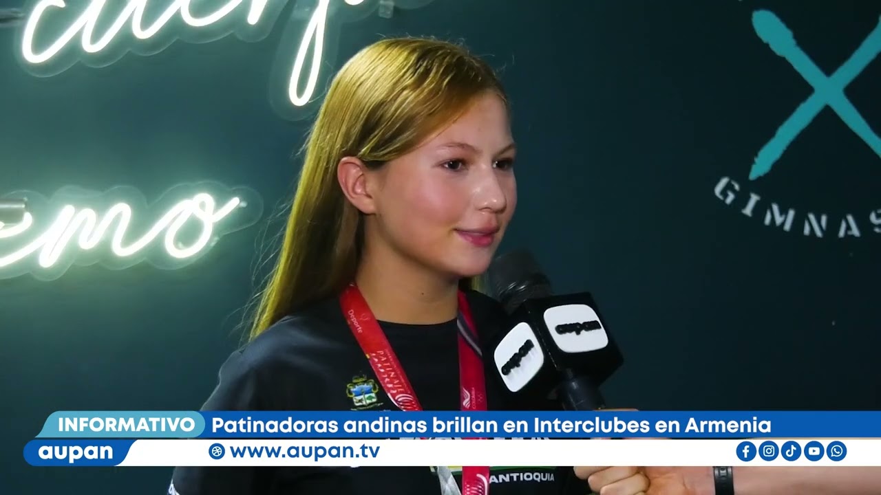 Patinadoras andinas brillan en Interclubes en Armenia - Informativo Aupan